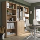 Книжкова шафа IKEA TONSTAD 245x201 см дубовий шпон (395.150.60) - зображення 3