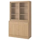 Сервант IKEA TONSTAD 121x201 см дубовий шпон (595.150.64) - зображення 1