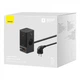 Мережевий зарядний пристрій Baseus PowerCombo Digital PowerStrip 65W (2 AC + 1 USB + Type-C + Кабель Type-C) 1,5м (PSLR000301) - зображення 15