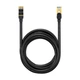 Кабель Baseus High Speed Seven Types of RJ45 10Gigabit Network Cable (WKJS011001) 30m Black - зображення 1