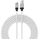 Кабель Baseus CoolPlay Series Fast Charging Cable USB to Type-C 100W (CAKW000702) 2m White - зображення 1