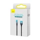 Кабель Baseus MVP 2 Elbow-Shaped Fast Charging Data Cable Type-C to iP 20W (CAVP000321) 2m Black+Blue - зображення 7
