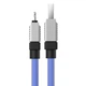 Кабель Baseus CoolPlay Series Fast Charging Cable USB to iP 2.4A (CAKW000503) 2m Blue - изображение 4