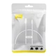 Кабель Baseus Superior Series Fast Charging Data Cable USB to Type-C 100W (P10320102214-00) 0.25m Moon White - зображення 7