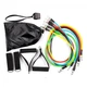 Комплект эспандеров для фитнеса 5 в 1 Power Bands ART:PB78945 - изображение 5