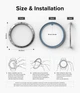 Накладка Fusion Bezel Styling для Galaxy Watch 6 Classic 47mm Stainless Steel Silver (GW6C-47-01) - зображення 2