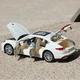 Машинка Porsche Panamera іграшка моделька металева колекційна 19 см Білий (5126671) - зображення 7