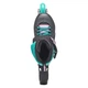 Ролики Rollerblade Fury black-sea green (29-33) - изображение 6