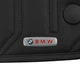Коврики в салон Inliner для BMW 4 G22 '20- из экокожи Geometric Design черные с шильдиками (комплект) - изображение 8