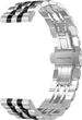 Металевий Браслет Spinye Line (22 мм) Silver Black (28074-69) - зображення 2