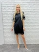 Плаття жіноче Fashion з екошкіри 46/48 чорний - зображення 1