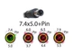 Блок живлення для Dell Inspiron 17R (7750), 17R (5720), 1764, 1564, 1464, 17R (N7010) (19.5 V 6.67 A 130W (7.4*5.0+pin)) (64251) - зображення 2