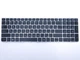 Клавіатура для ноутбука HP ProBook 4530S, 4535S, 4730S, 4735S — чорна (RU), у комплекті з срібною рамкою (Silver) - зображення 3