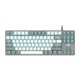 Клавиатура Aula F3287 Keycap KRGD Blue USB UA White/Grey (6948391240688) - изображение 1