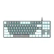 Клавиатура Aula F3287 Keycap KRGD Blue USB UA White/Grey (6948391240688) - изображение 2