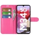 Классический чехол-книжка Deexe Book Type для Samsung Galaxy M34 (M346) - Rose - изображение 2