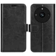 Класичний чохол-книжка Deexe Wallet Style для Realme 11 Pro / 11 Pro+ - Black - зображення 1