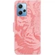 Чехол-книжка Deexe Tiger для Xiaomi Redmi Note 12 - Pink - изображение 6