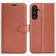 Классический чехол-книжка Deexe Book Type для Samsung Galaxy M34 (M346) - Brown - изображение 1