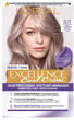 Farba kremowa z utleniaczem L'oreal Excellence Creme Tinte 8.11-Rubio Claro Ceniza 192 ml (3600523942367) - obraz 1