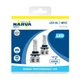 Комплект світлодіодних ламп Narva 18048 H11 12/24v 6500K X2 24W PGJ19-2 RPL - зображення 2
