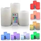 Ночник комплект светодиодных свечей Luma Candles LED свеча - ночник RGB с пультом управления, 3 шт в наборе - изображение 6