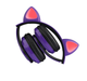 Детские беспроводные Bluetooth наушники с подсветкой Y-47 Cat Ear с ушками - изображение 10