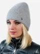 Шапка женская Malisa Домина 15-1008-DM-150 54-58 Светло-серая - изображение 1