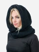 Капор женский Malisa Сицилия 5-8030-CR-218 One Size Черный - изображение 1