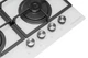 Варочная поверхность газовая GRANADO GGH 62-104 white glass - изображение 3
