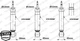 Амортизаторы MONROE 376194SP Skoda Octavia; Audi A3; Seat Leon; Volkswagen Golf 5QM513049P, 5QM513049, 5Q0513049HQ - изображение 4
