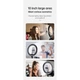 Тримач з кільцевим освітленням JOYROOM Touch Selfie Ring Light JR-ZS228 AKL01 |10", 2A, 2700-5700K - изображение 3