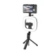 Тримач з кільцевим освітленням HOCO Showfull fill light live broadcast holder Lv03 Plus |BT4.1, 0.95m, LED 9Level| black - изображение 3