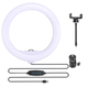 Тримач з кільцевим освітленням Bluetooth 12 " YQ-320B light set (Kit1) |170cm Stand, USB Powered, 3000-6500K| - зображення 1