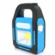 Ліхтар акумуляторний переносний Bailong BL-925 із сонячною панеллю Blue-Black (3_03153) - зображення 1