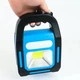 Ліхтар акумуляторний переносний Bailong BL-925 із сонячною панеллю Blue-Black (3_03153) - зображення 3