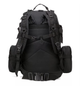 Рюкзак тактичний Eagle B08 з підсумками 55L Black (3_01991) - зображення 3