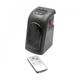 Портативный обогреватель RIAS Handy Heater с пультом 400W Black (3_02395) - изображение 4