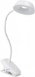 Настільна лампа з акумулятором Philips Led Reading Desk Lamp Donutclip 3W 4000K 1200mAh USB 5V біла - зображення 1