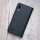 Еко шкіряний чохол книжка на Samsung Galaxy A70s / чохли для самсунг галаксі А70с Чорний / Black - зображення 2