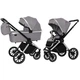Універсальна коляска 2 в 1 Carrello Optima CRL-6503 Mirror Grey - зображення 2