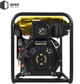 Генератор дизельный QUBE QED4000XE 1-phase 2.6/3.0 кВт 12 л электрический старт - изображение 10
