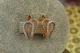 Сережки Xuping Jewelry дві петельки з родістю 1,4 см золотисті - зображення 1