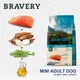Сухий корм BRAVERY Salmon Mini Adult для дорослих собак дрібних порід з лососем 2 кг (8436538946732) - зображення 4