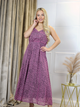 Sukienka letnia damska maxi Merribel Justina S/M Purpurowa (5907621630386) - obraz 5