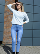 Sweter damski luźny Merribel Elpidana One size Granatowy (5907621627805) - obraz 3