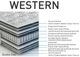 Ортопедичний пружинний матрац BRN Western 140х200 см - изображение 4