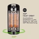 Инфракрасный обогреватель Blumfeldt Heat Guru 360 1200W (10032458) - изображение 4