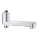 Излив для смесителя плоский GROHE QuickFix 13450000 14.3см латунь хром CV033394 - изображение 1