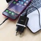 СЗУ Hoco C12Q Smart QC3.0 18W (1USB-A) + кабель USB to MicroUSB Черный - изображение 4